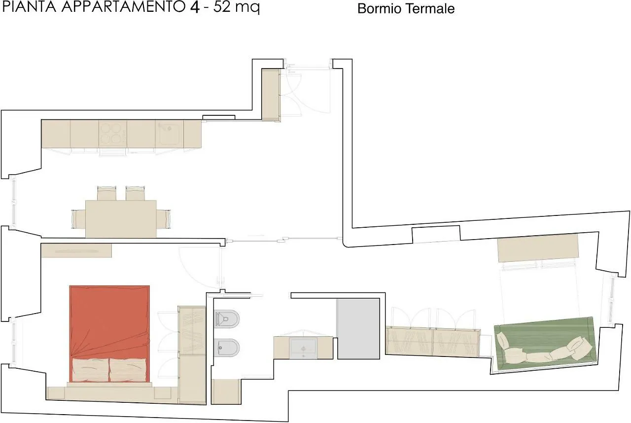 Hotel Ad Residence Bormio Appart hôtel